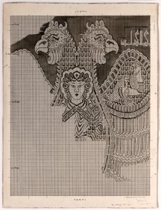 Buyid Silkの模式図 (1962.264) 作： Félix Guichert