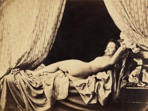 女性ヌード 作： Félix Jacques Moulin