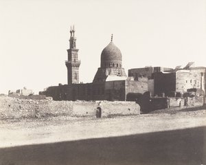 Le Kaire、Nâcéryeh Mosque、1851-52 年、1853-54 年に印刷。
