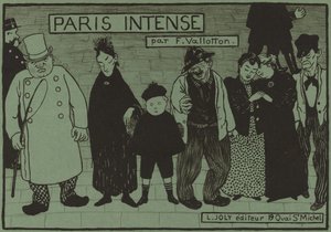 「パリ・インテンス」のアルバム・ジャケット 作： Félix Vallotton