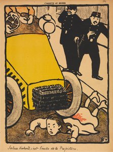 罪と罰 VI, 763: 最初に敬礼 作： Félix Vallotton