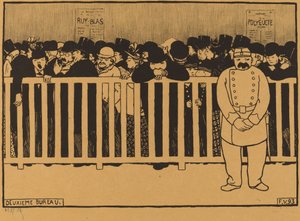 セカンドオフィス（ボックスオフィス） 作： Félix Vallotton