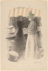 グリーンハット 作： Félix Vallotton
