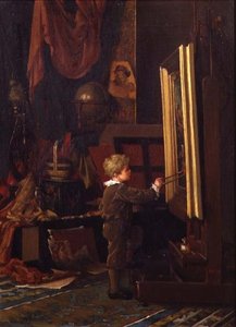 最後の仕上げ 作： Florence Martin