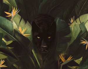 ハローパンサー、2020年（デジタル） 作： Florent Bodart