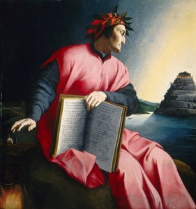ダンテの寓意的肖像 作： Florentine 16th Century