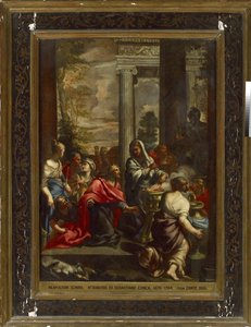 ソロモンの偶像崇拝、c。 1675〜1695 作： Florentine School