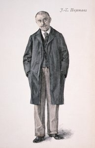 ジョリス・カール・ヒュースマンス（1848-1907）「La Revue Illustre」より 作： Florian
