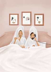 友人たちとの贅沢な朝