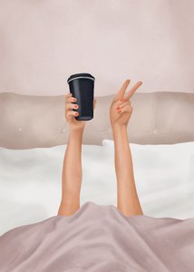 朝のコーヒーと安らぎ