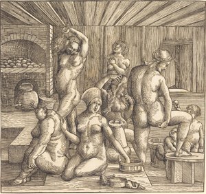 女湯 作： Follower of Albrecht Durer