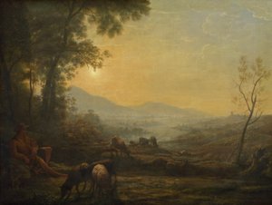 牧夫 作： Follower of Claude Lorrain