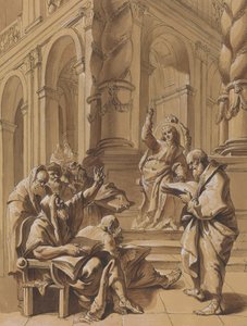 医師の中のキリスト 作： Follower of Francesco Fontebasso
