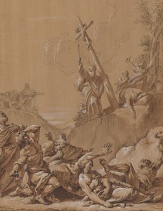 モーセと青銅の蛇 作： Follower of Francesco Fontebasso