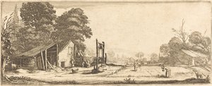 庭 作： Follower of Jacques Callot