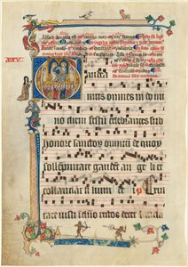 聖母の戴冠式と従者の聖人 作： Follower of Johannes von Valkenburg