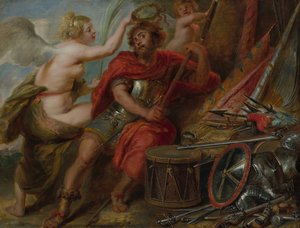 英雄の神格化、163040。 作： Follower of Peter Paul Rubens.