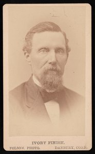 B.B. ケロッグの肖像、1876 年以前。