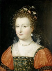 女性の肖像 作： Fontainebleau School