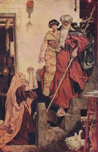エリヤが未亡人の息子を復活させる、1868、1947 作： Ford Madox Brown