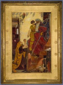 エリヤと未亡人の息子、1864年 作： Ford Madox Brown