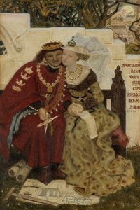 ルネ王の新婚旅行 作： Ford Madox Brown