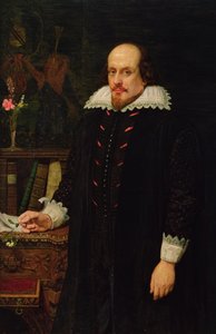 ウィリアム・シェイクスピア（1564-1616）の肖像 1849年（油彩・キャンバス）