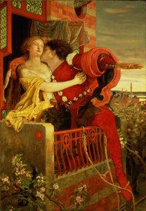 ロミオとジュリエット 作： Ford Madox Brown