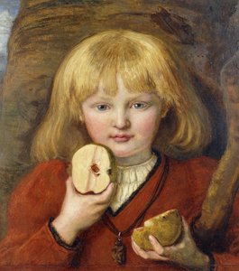 テルの息子：アーティストの孫の肖像画、 作： Ford Madox Brown