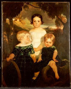ブロムリーチルドレン、1843 作： Ford Madox Brown