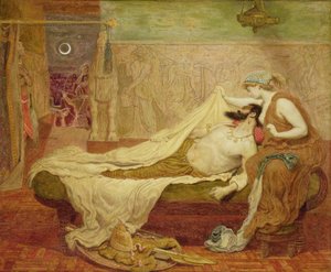 サルダナパルスの夢 作： Ford Madox Brown