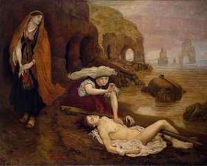 ハイディーによるドンファンの発見 作： Ford Madox Brown