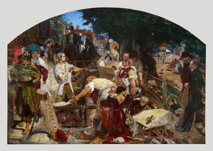 仕事 作： Ford Madox Brown