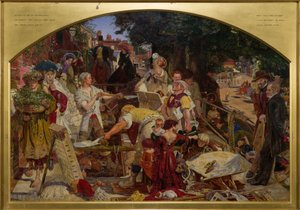 作品、1863年。 作： Ford Madox Brown