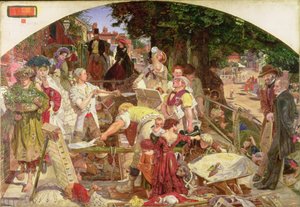 仕事、1863 作： Ford Madox Brown