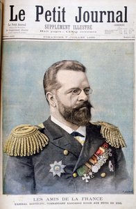 ニコライ・スクリドロフ提督、ロシア海軍将校、1895年 作： Fortuné Méaulle