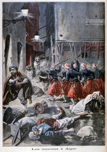 アルジェでの反ユダヤ人暴動、1898年。