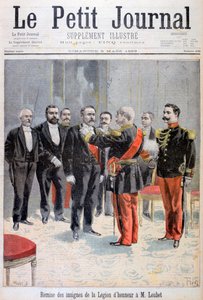 1899年、パリ、エミールルーベによりレギオンオブオナーのメダルを受賞