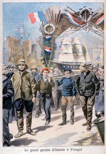 フェスティバル、パンポール、フランス、1898 作： Fortuné Méaulle
