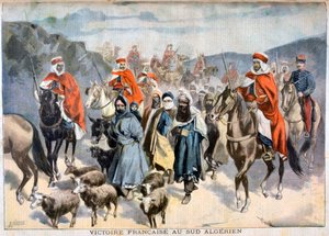 1897年のアルジェリア南部でのフランスの勝利 作： Fortuné Méaulle