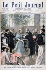 フルタドハイネ夫人は1896年にレギオンオブオナーの役員に任命されました 作： Fortuné Méaulle