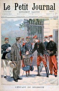 連隊の子供、1898 作： Fortuné Méaulle