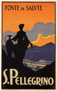 サンペレグリノ、1928年 作： Fortunato Tami