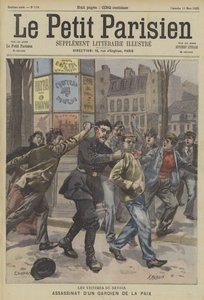 フランスの警官が任務中に殺害