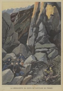 キャプテンドフランスの遺体の発見 作： Fortune Louis Meaulle