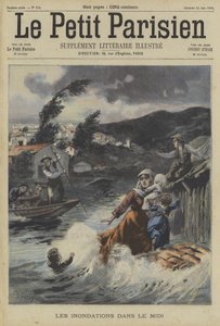フランスのミディ地域の洪水 作： Fortune Louis Meaulle