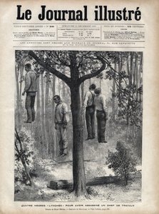 フロリダで作品のマスターを殺害した罪で黒人4人がリンチされ、殴り殺され、絞首刑にされる