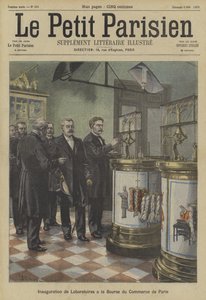 パリ共同体取引所での研究所の発足 作： Fortune Louis Meaulle