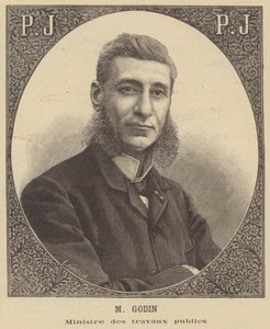 ジュール・ゴダン、フランス公共事業大臣 作： Fortune Louis Meaulle