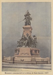 1557年のサンカンタンの防衛を記念する記念碑